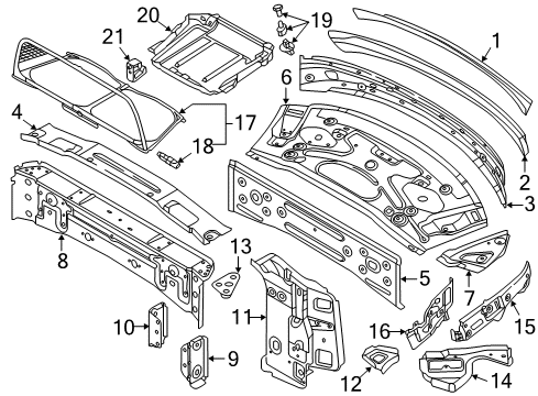 2016 Volkswagen Beetle Stowage Compartment