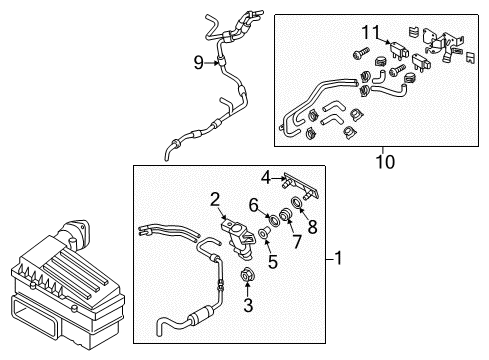 2015 Volkswagen Jetta Emission Components Diagram 6