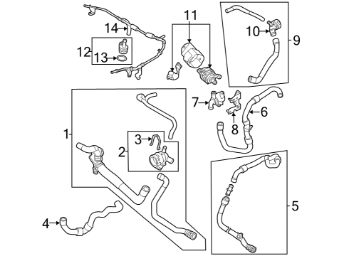 2023 Volkswagen Golf R Crankshaft Sensor Bolt Diagram for N-103-352-06