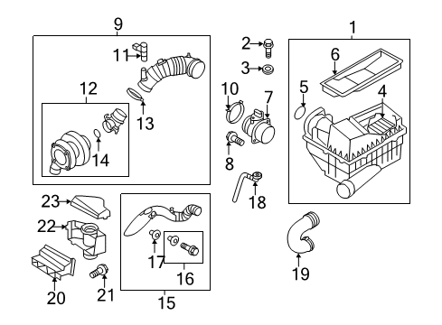 2014 Volkswagen Beetle Seal Diagram for 357-129-625-A