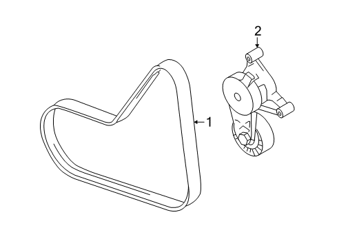 2006 Volkswagen GTI Belts & Pulleys