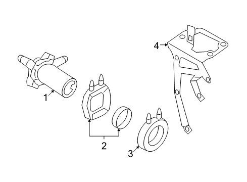 2006 Volkswagen Touareg Water Pump Diagram 1