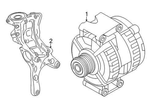 2024 Volkswagen GTI Alternator