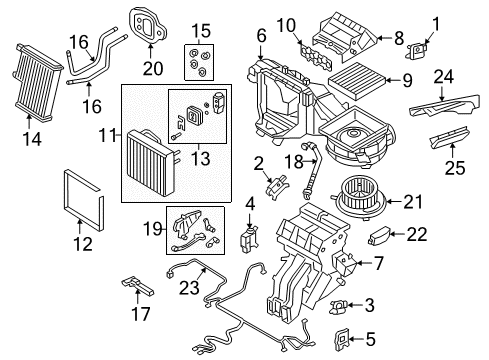 2019 Volkswagen Atlas Dehydrator Diagram for 3QF-298-403