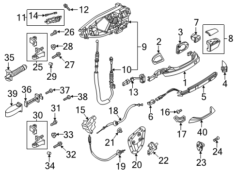 Lock Assembly Bolt Diagram for WHT-009-996
