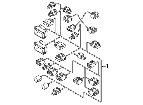2016 Volkswagen Beetle Wiring Harness