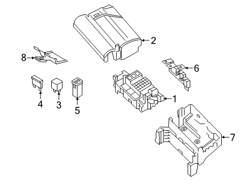 2020 Volkswagen Passat Fuse & Relay Diagram 1
