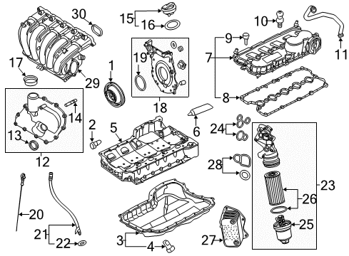 2013 Volkswagen Passat Intake Manifold