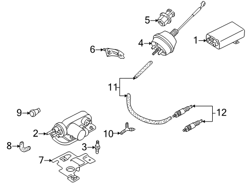 2002 Volkswagen Cabrio Cruise Control System