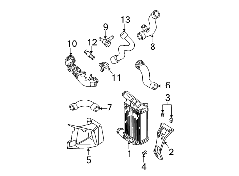 2002 Volkswagen Passat Intercooler