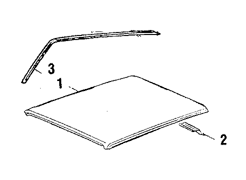 1984 Volkswagen Rabbit Roof & Components