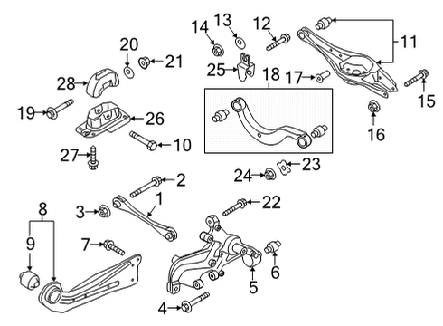 2021 Volkswagen Golf Rear Suspension