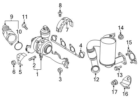 2013 Volkswagen Jetta Exhaust Manifold Diagram 6