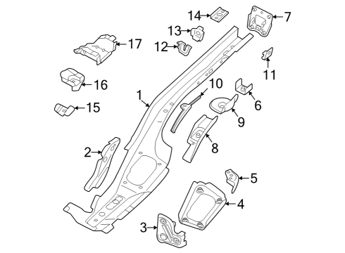 2024 Volkswagen GTI Rails & Components