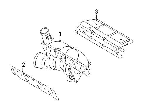 2009 Volkswagen Jetta Exhaust Manifold Diagram 2