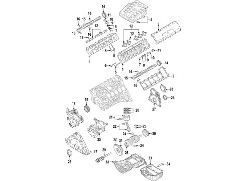 2005 Volkswagen Touareg Intake Valve Diagram for 038-109-601-B
