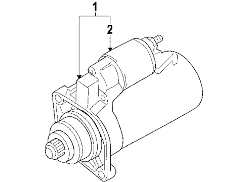 2008 Volkswagen Jetta Starter