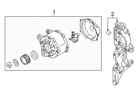 2015 Volkswagen Beetle Alternator Diagram 4