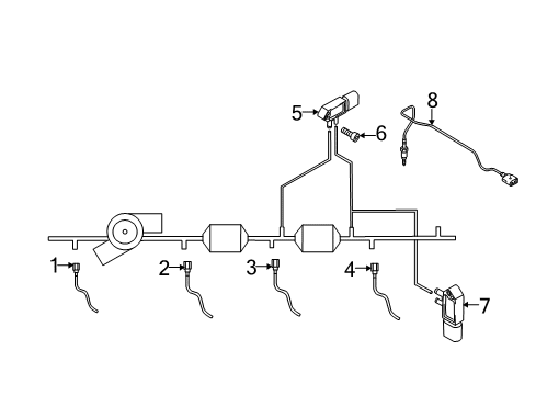 2015 Volkswagen Passat Temperature Sensor Diagram for 04L-906-088-JM
