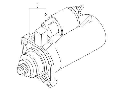 2006 Volkswagen Rabbit Starter