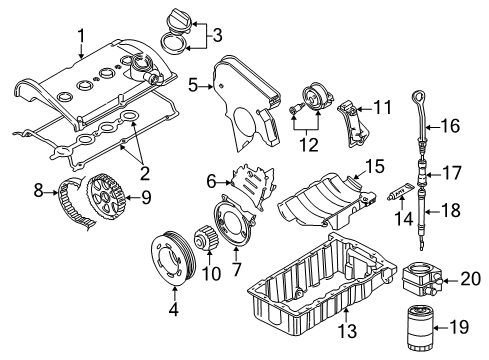 2005 Volkswagen Beetle Filters Diagram 7