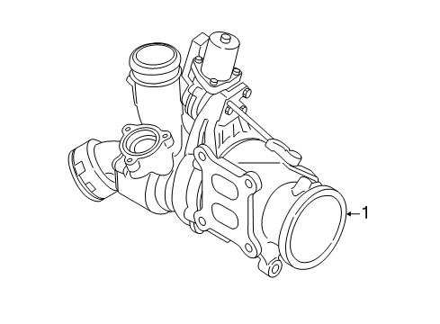 2015 Volkswagen Jetta Exhaust Manifold