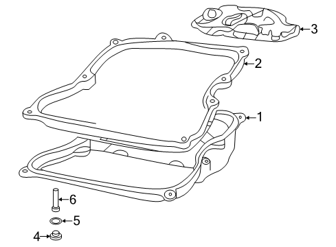 2021 Volkswagen Atlas Transaxle Parts