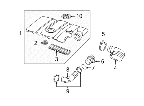 2012 Volkswagen Golf Air Intake