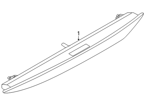 2024 Volkswagen GTI High Mount Lamps