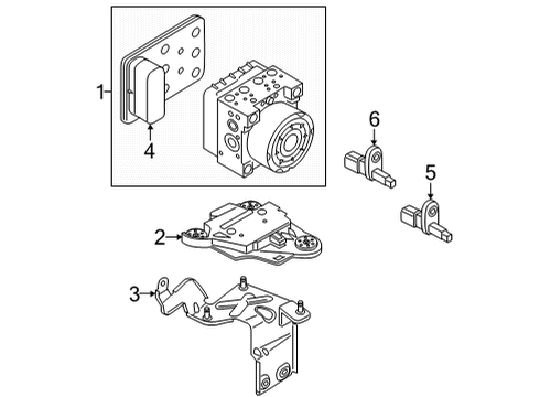 2024 Volkswagen GTI ABS Components