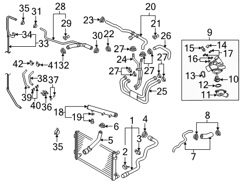 2006 Volkswagen Touareg Clamp Diagram for N-906-869-02