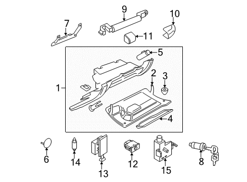 2008 Volkswagen Beetle Switches Diagram 3