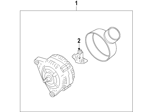 2011 Volkswagen GTI Alternator