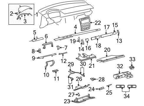 2004 Volkswagen Phaeton Lock Cylinder Diagram for 3D5-898-375-T