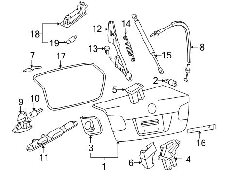 2008 Volkswagen Jetta Trunk