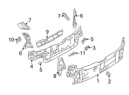2005 Volkswagen Jetta Rear Body Diagram 3