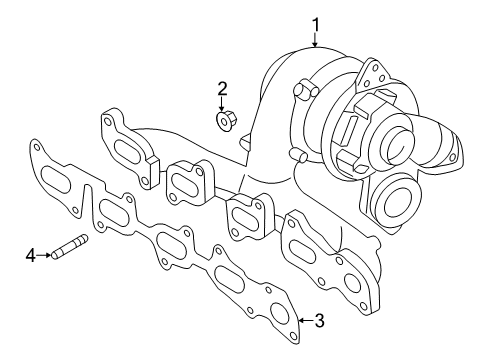 2015 Volkswagen Passat Exhaust Manifold Diagram 2