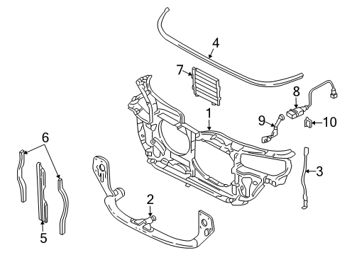 2003 Volkswagen Passat Automatic Temperature Controls Diagram 1