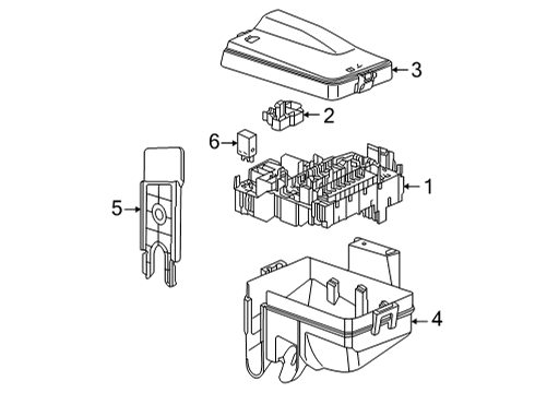 2023 Volkswagen ID.4 Fuse & Relay Box Diagram for 5WD-937-125-D