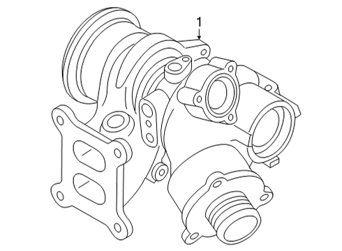 2023 Volkswagen GTI Exhaust Manifold
