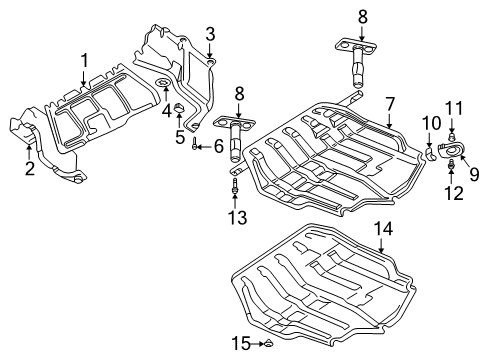 1999 Volkswagen Jetta Splash Shields