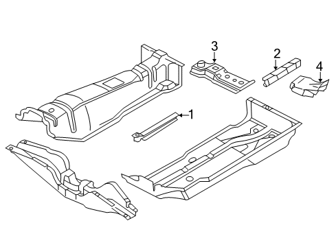 2002 Volkswagen Golf Tracks & Components