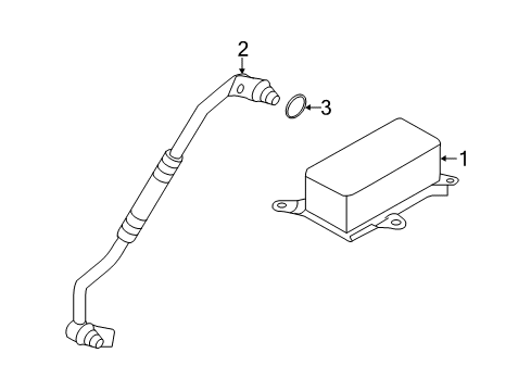 2013 Volkswagen Touareg Hoses, Lines & Pipes Diagram 4