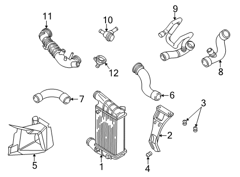 1999 Volkswagen Passat Intercooler