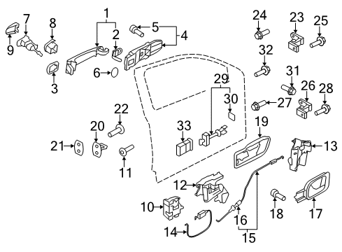 2018 Volkswagen Tiguan Limited Window Switch Diagram for 1K4-959-857-C-REH