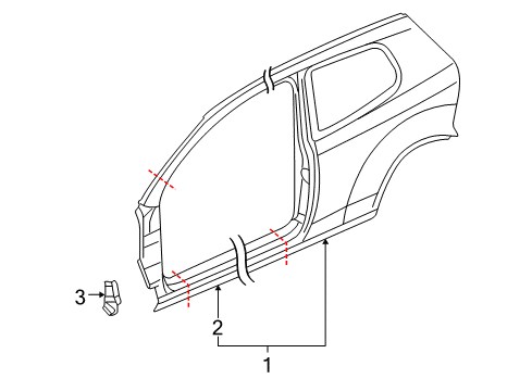 2011 Volkswagen GTI Aperture Panel, Uniside