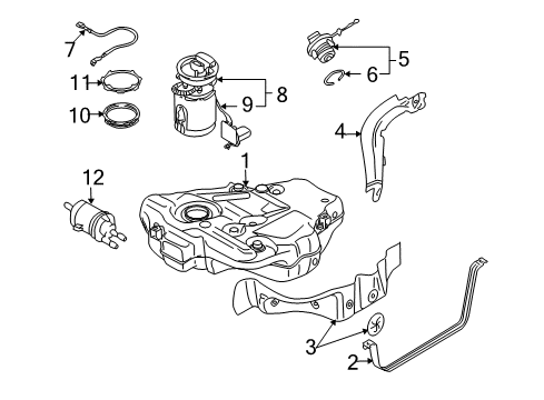 2011 Volkswagen GTI Fuel Supply