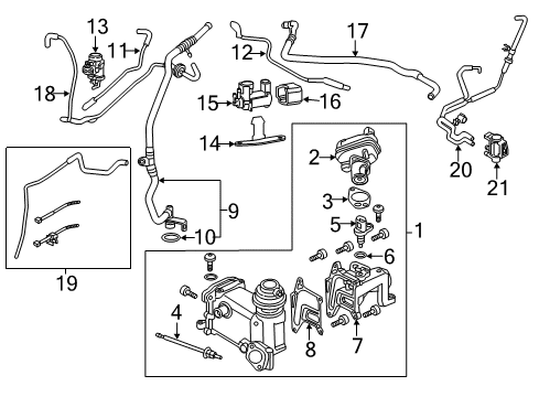 2014 Volkswagen Touareg EGR Valve Diagram for 059-131-503-AL