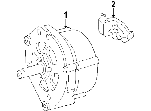 2013 Volkswagen Golf Alternator Diagram 1