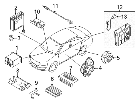 2013 Volkswagen CC Sound System
